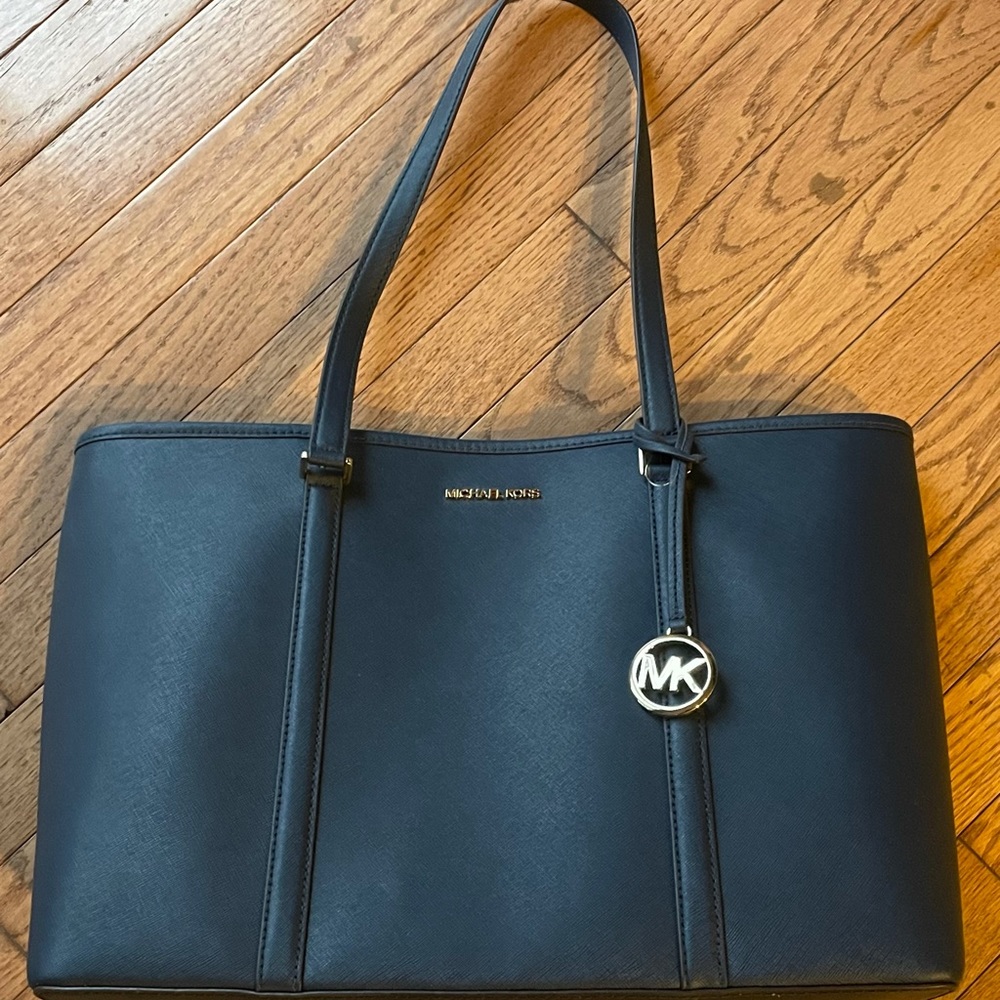 Navy MK Tote bag, Brand New, Never Used